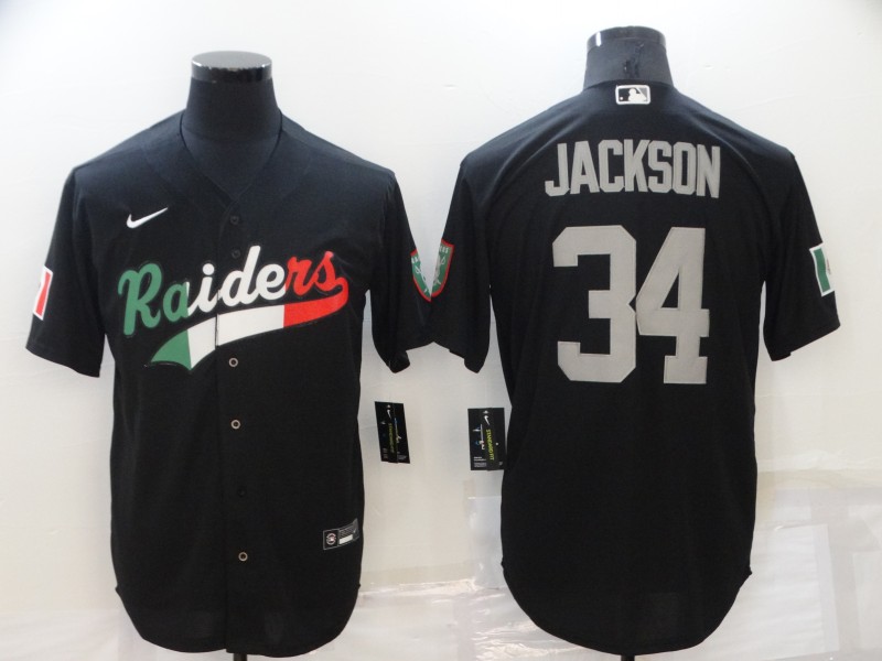 2022 Men Nike NFL Oakland Raiders 34 Jackson black Vapor Untouchable jerseys